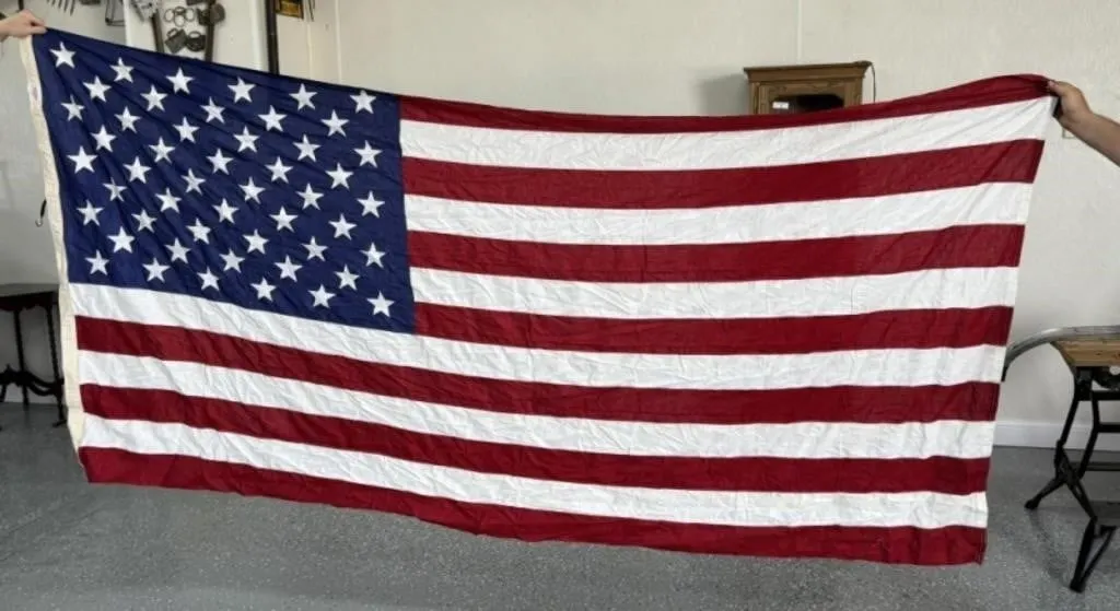 Large Cotton Flag