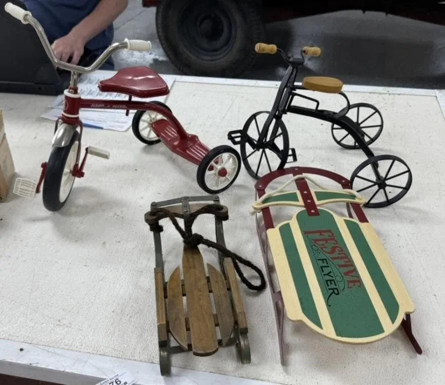 Trikes and Sleds