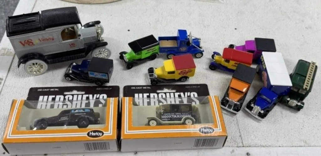 Hershey's and Panel Vans
