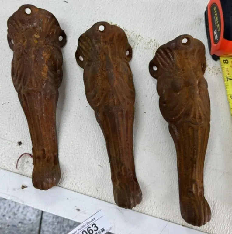 3- Iron Furniture Legs