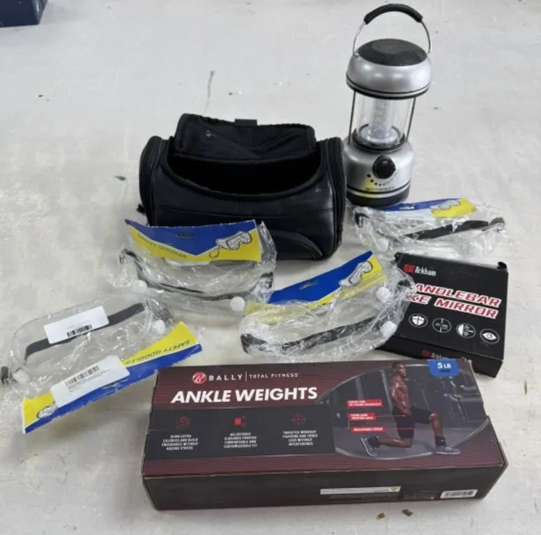 Safety Goggles, Ankle Weights and More