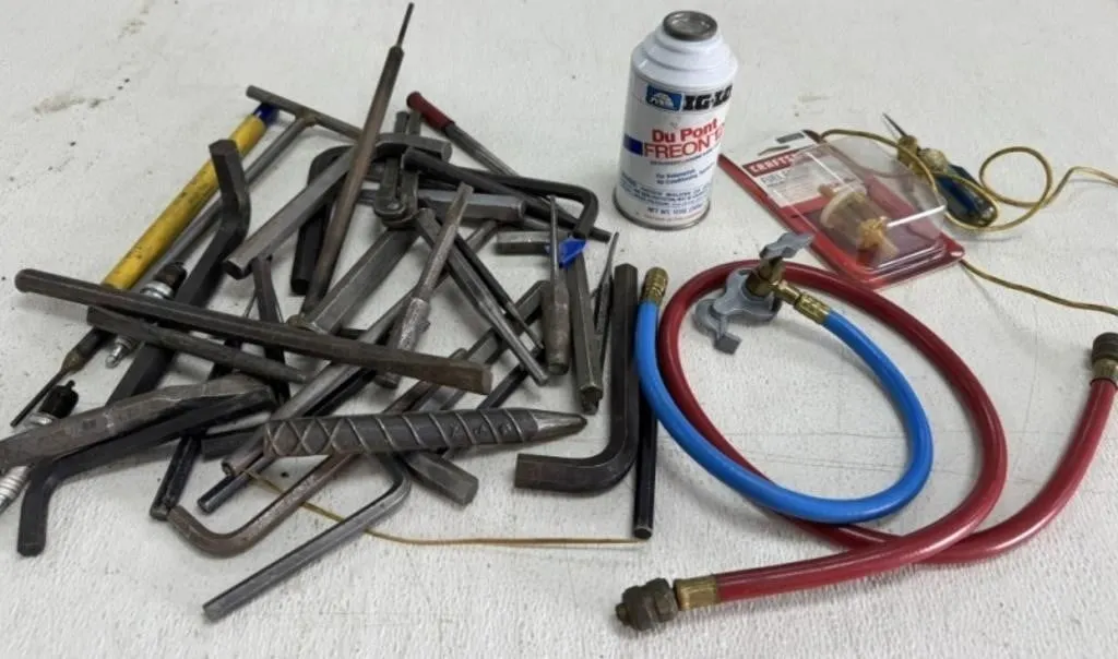 R12 Freon, Punches, Allen Wrenches