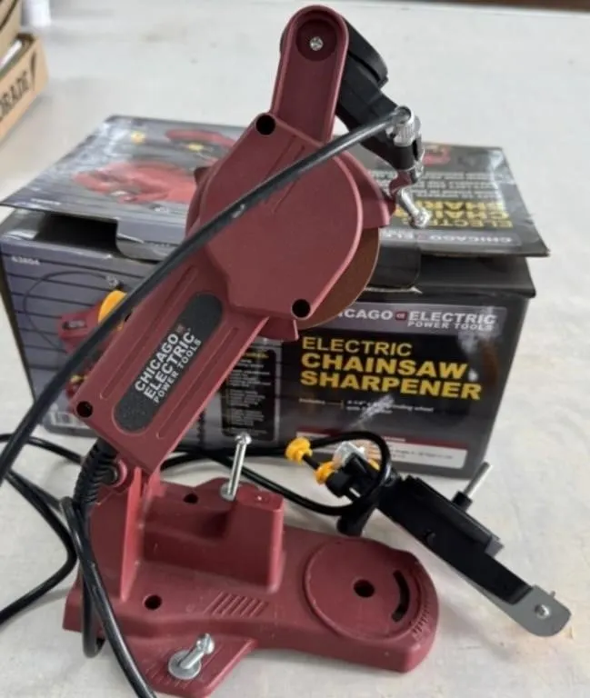 New Electric Chainsaw Sharpener