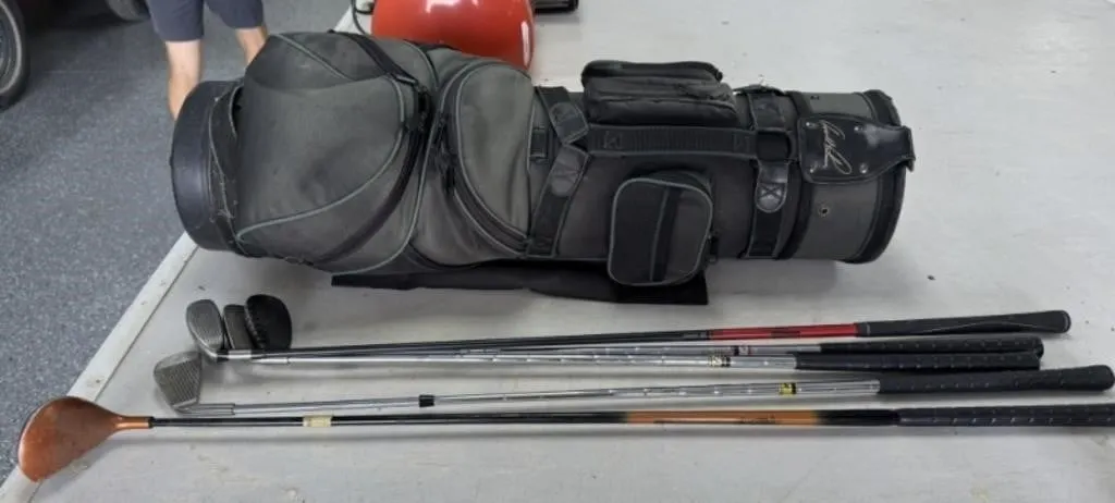 Golf Bag and Clubs