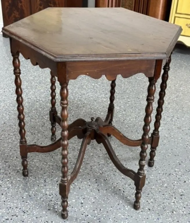6 Sided Parlor Table