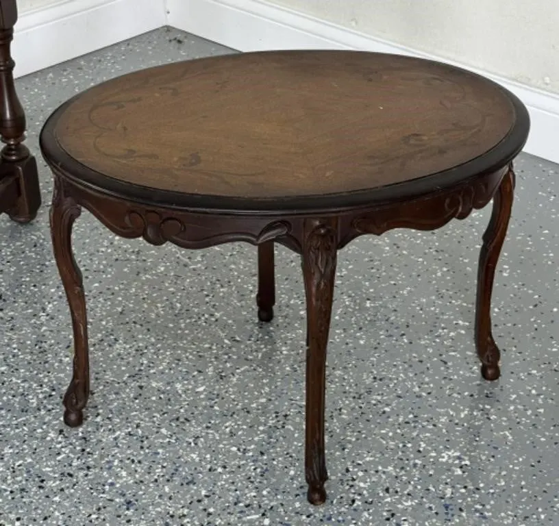 Small Oval Side Table