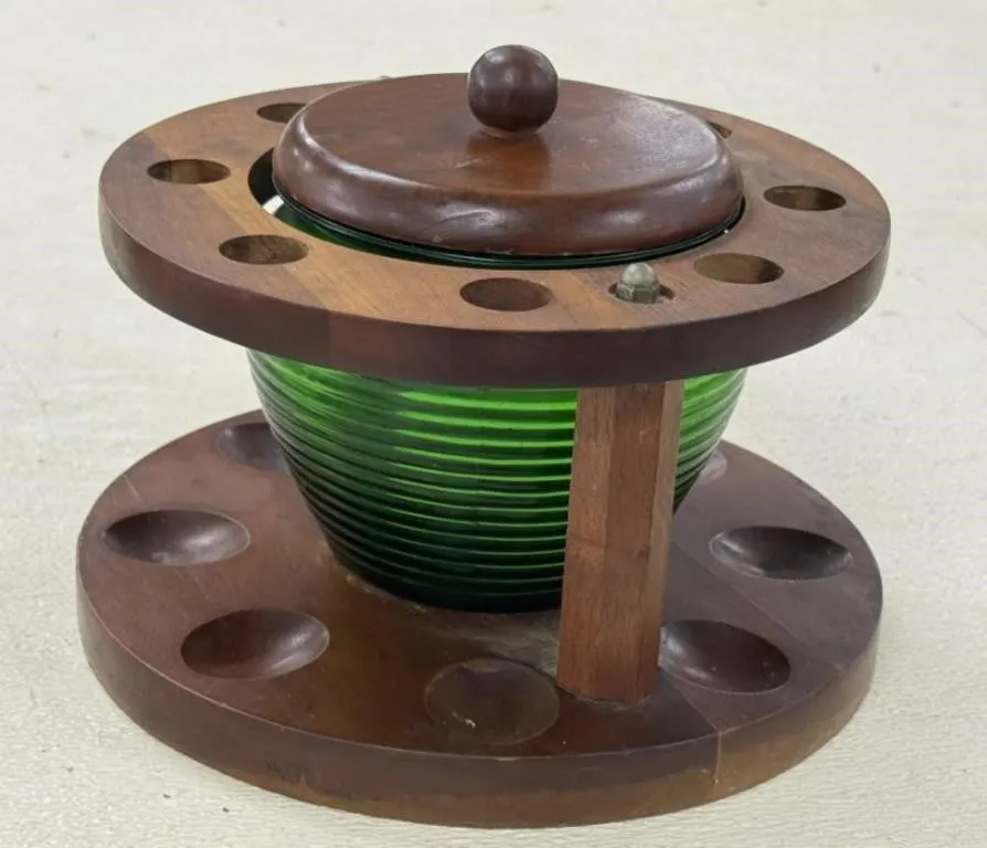 Pipe Holder and Tobacco Jar