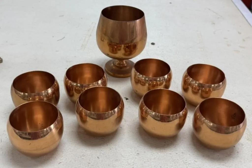 8 - Copper Cups and Large Challis