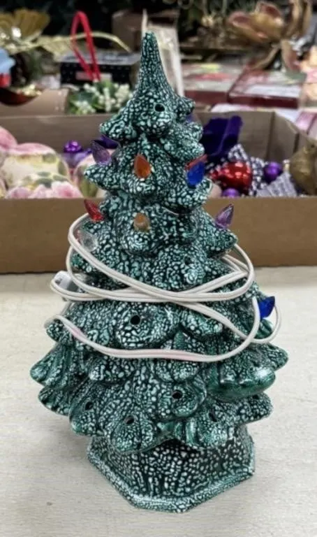 11" Ceramic Christmas Tree