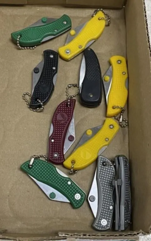 10 - New Pocket Knives