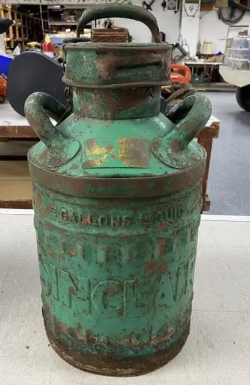 Sinclair Fuel Can