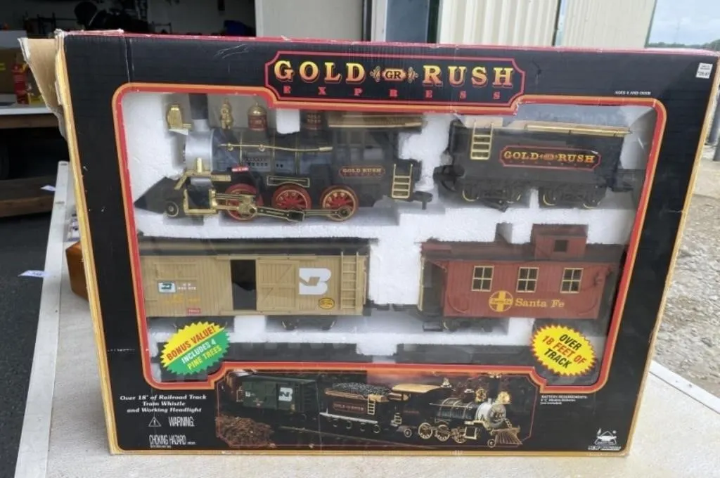 Gold Rush Train Set