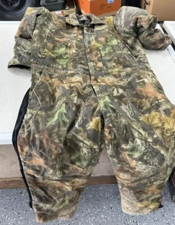 Size Large Camo Coveralls