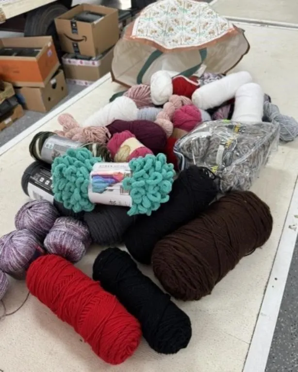 Large Lot of Yarn