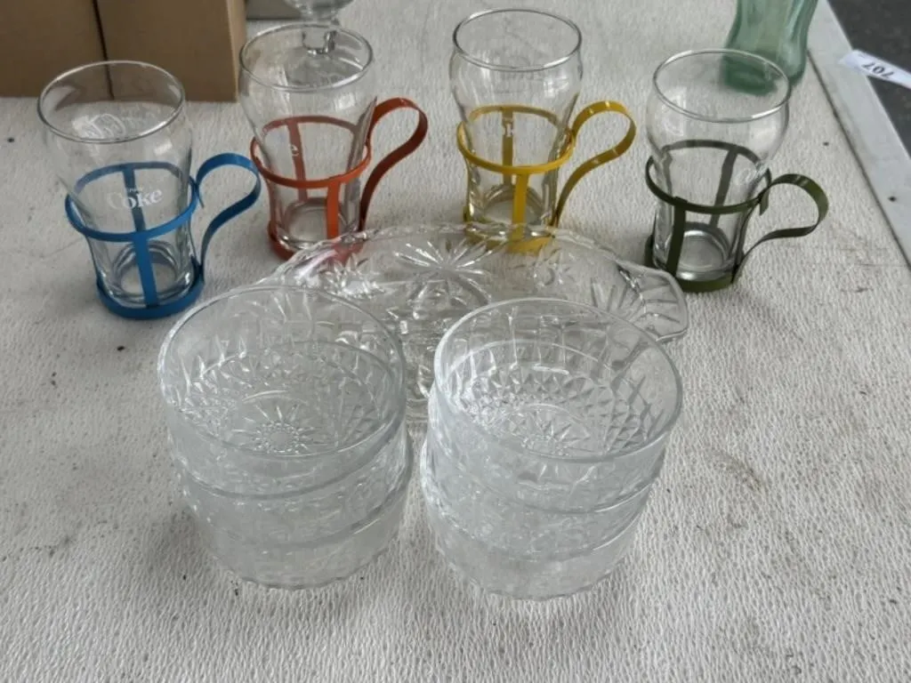Coke and Pattern Glass