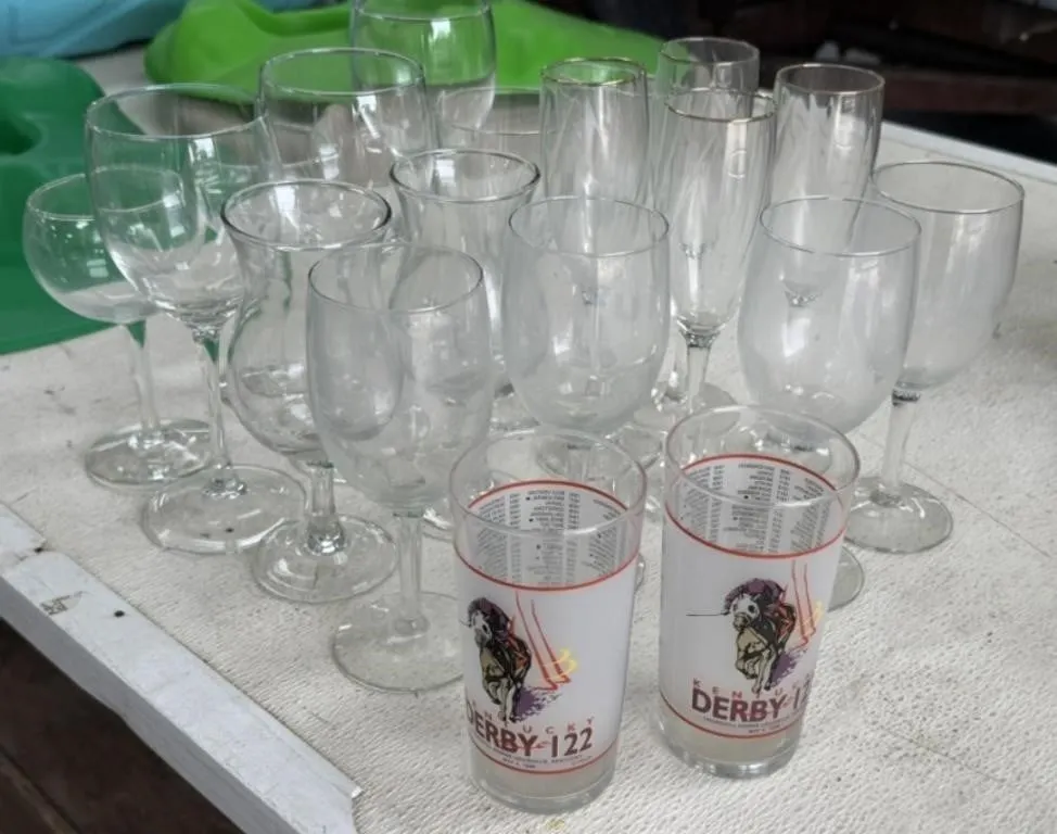 Kentucky Derby and Barware