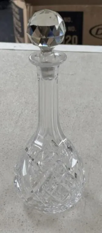 Leaded Crystal Bottle