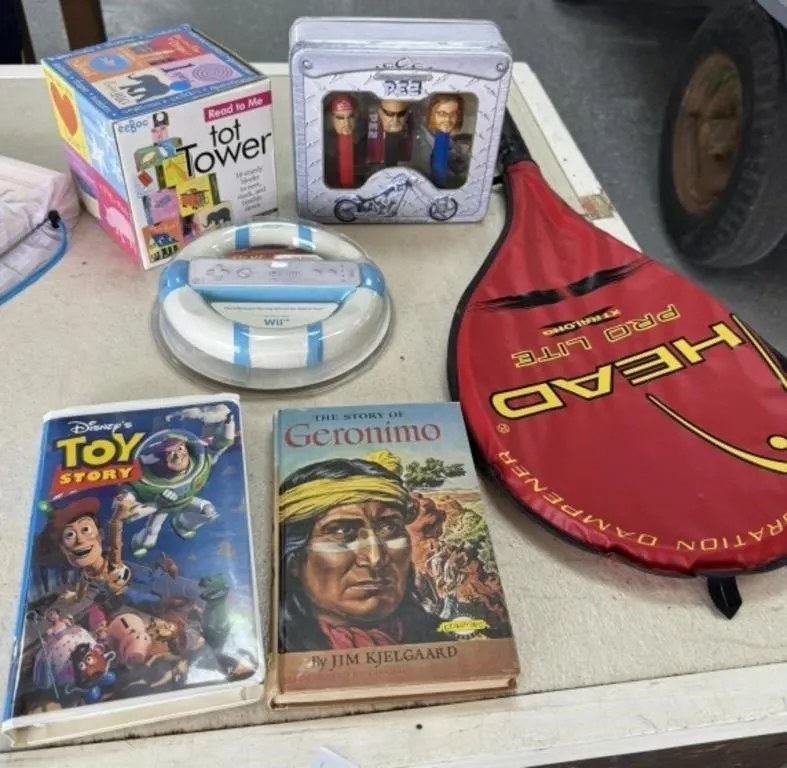 Tennis Racket, PEZ, And More