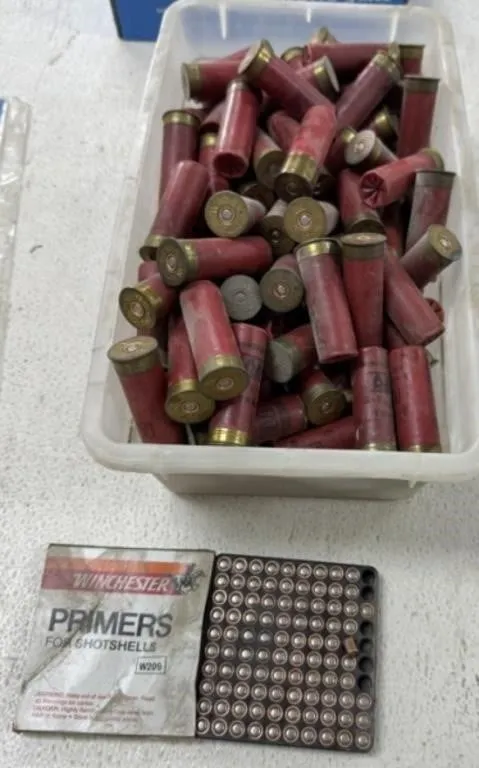 12GA Shotshells and Primers