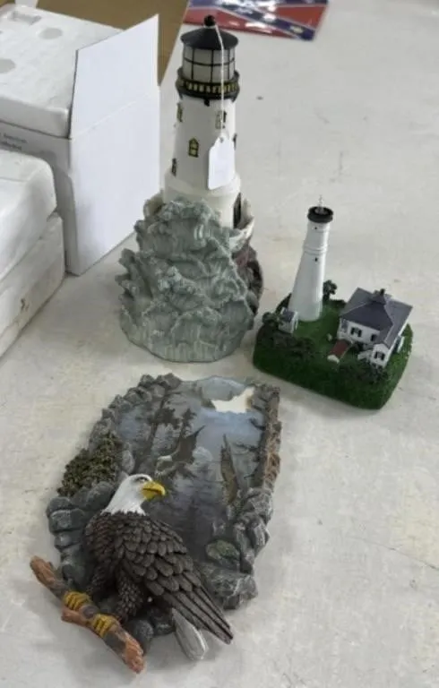 Lighthouse and Resin Decorations