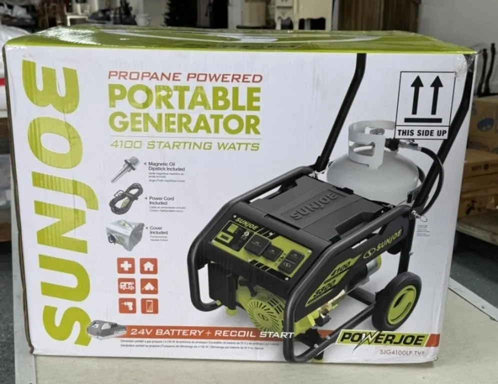 Sun Joe 4100 Watt Generator