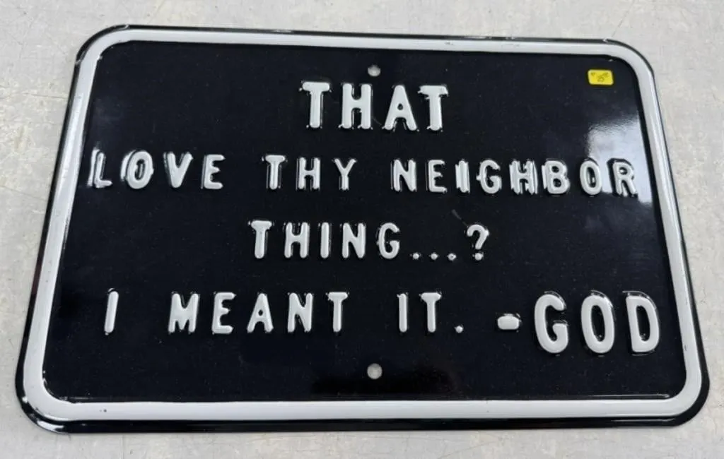 Metal Sign