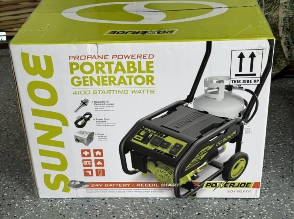 Sun Joe 4100 Watt Generator