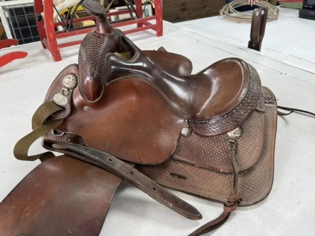 Western Horse Saddle