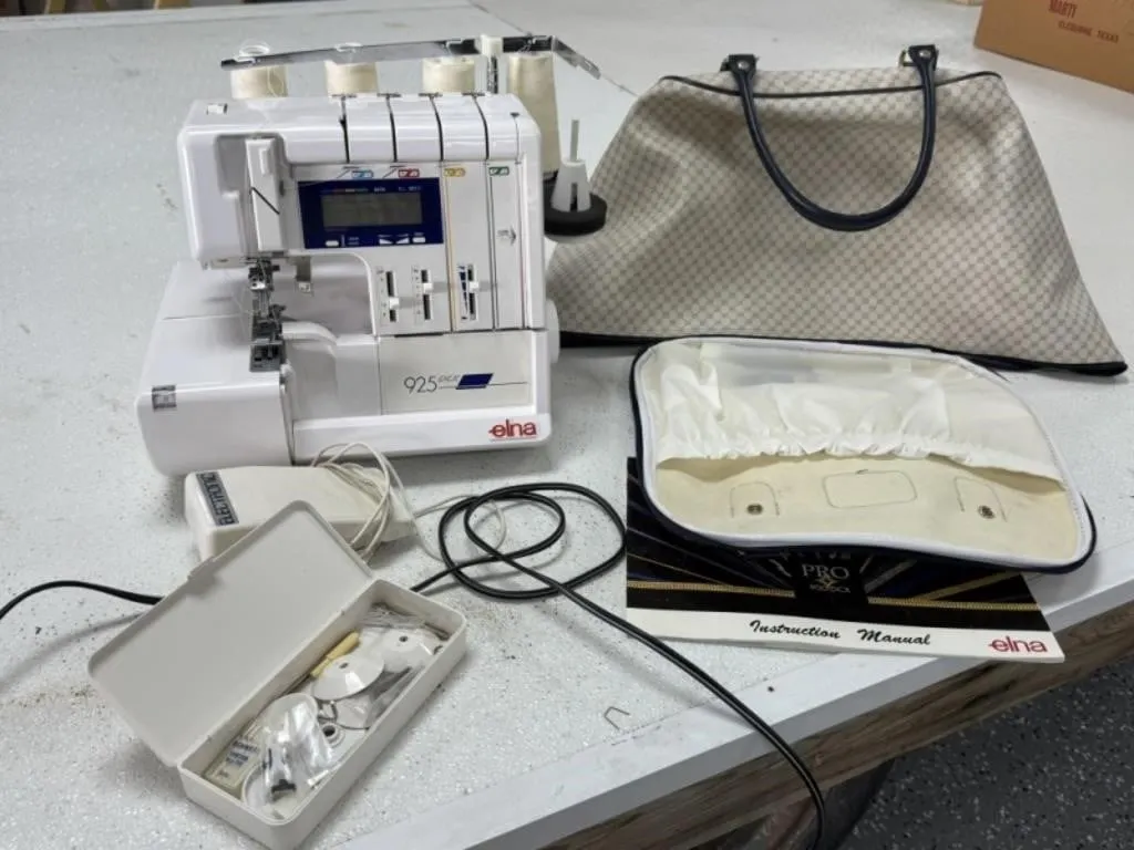 Elna Serger Sewing Machine 925DCX