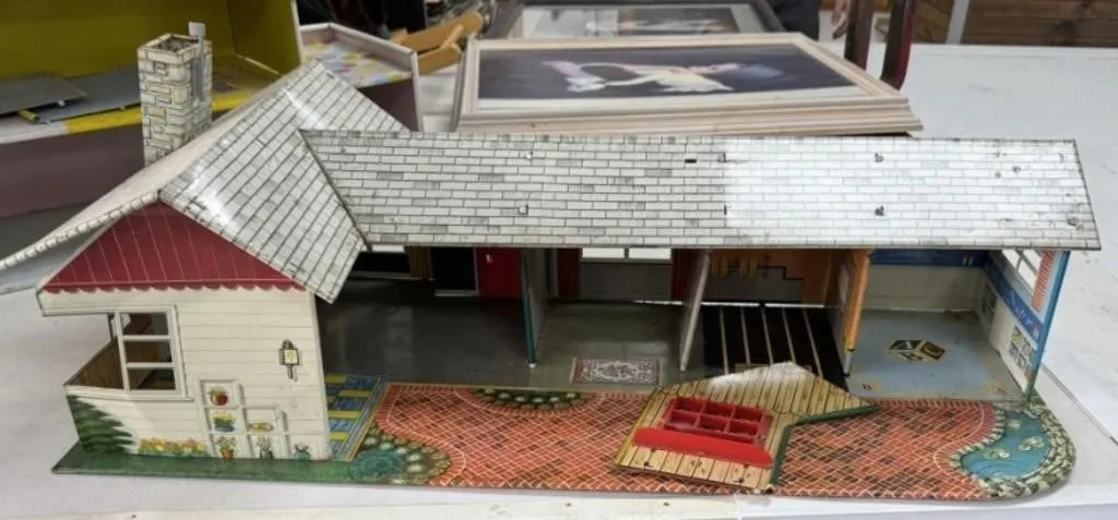 2 - Metal Doll Houses