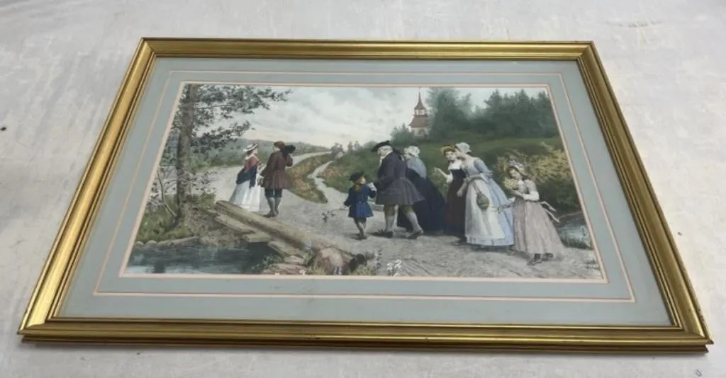 38" Framed Print