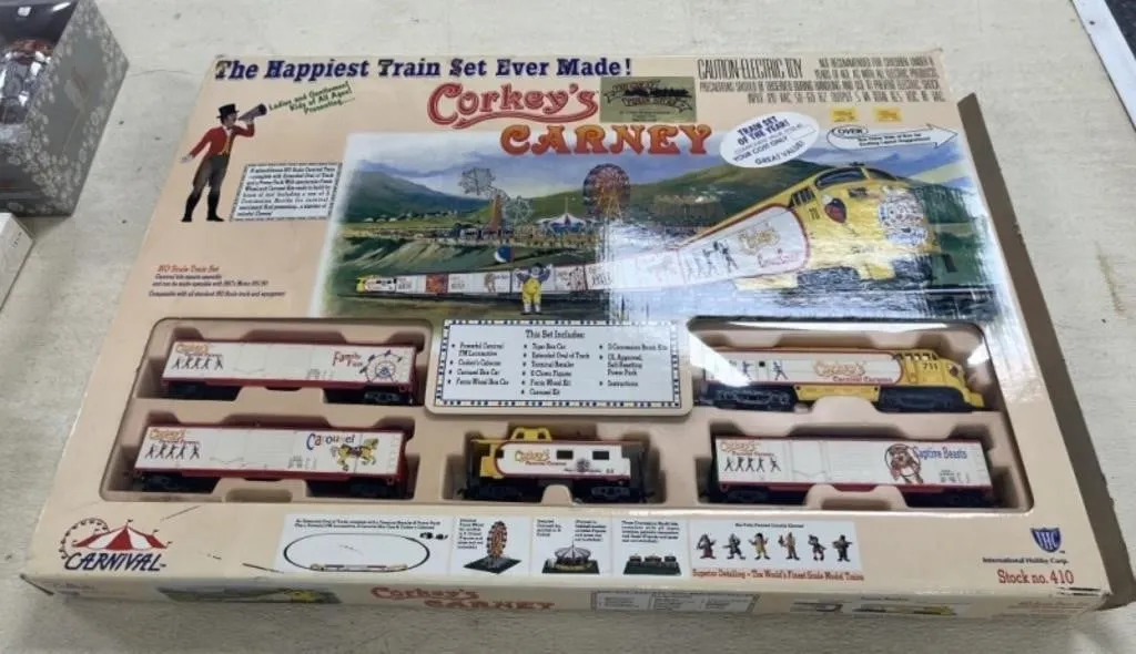 New Corkeys Carnival Train Set