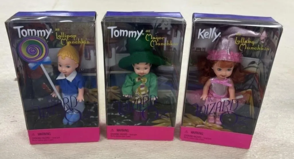 3 - Wizard of Oz Dolls