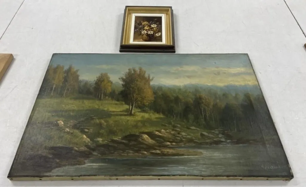 Oil on Canvas & Board Pictures