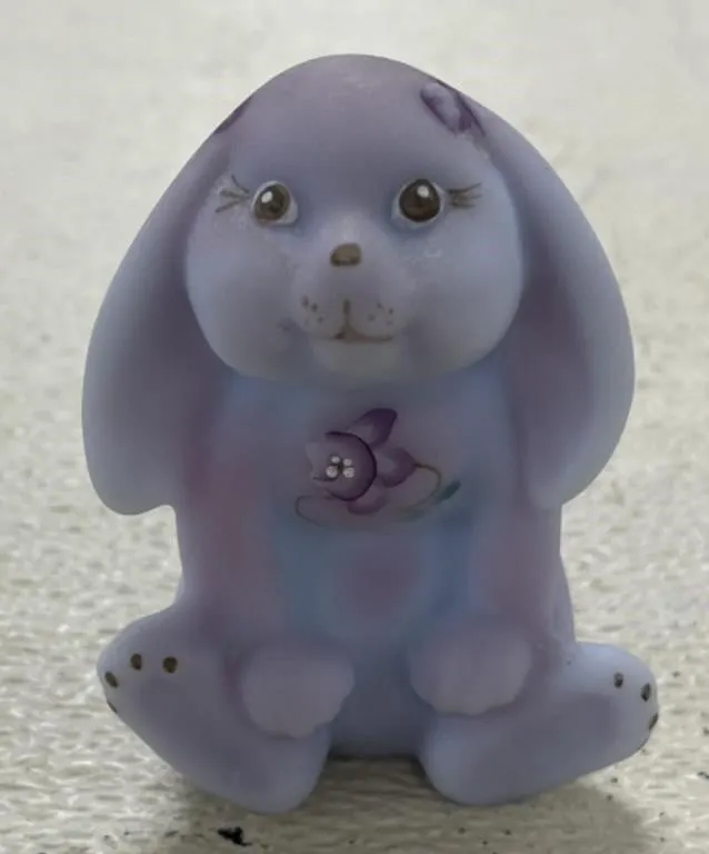 Fenton Hand Painted Rabbit