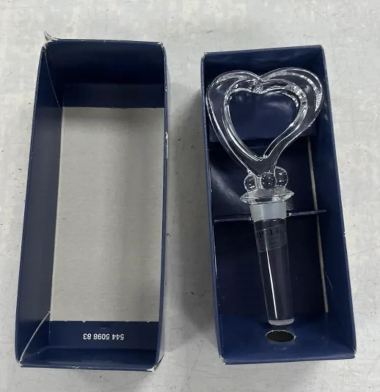 Lead Crystal Decanter Stop