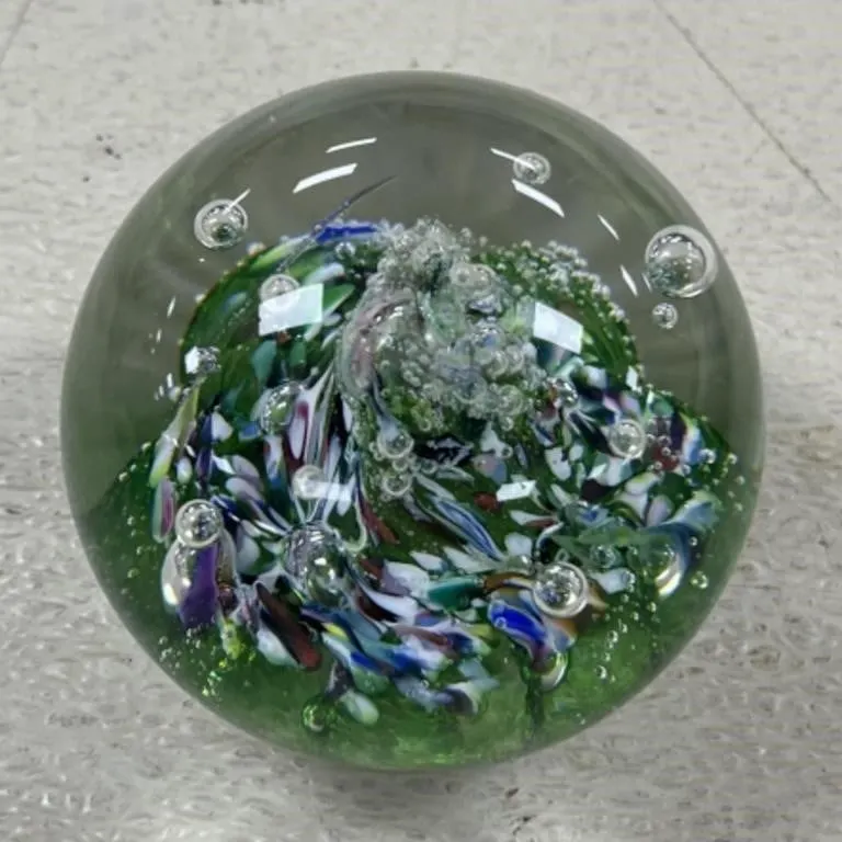 Scottish Art Glass Paperweight
