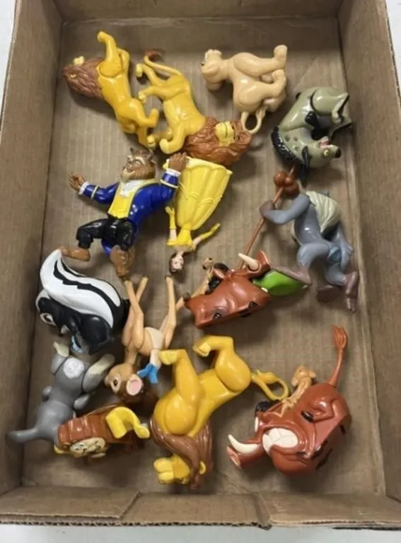 Lion King & Beauty and the Beast Toys