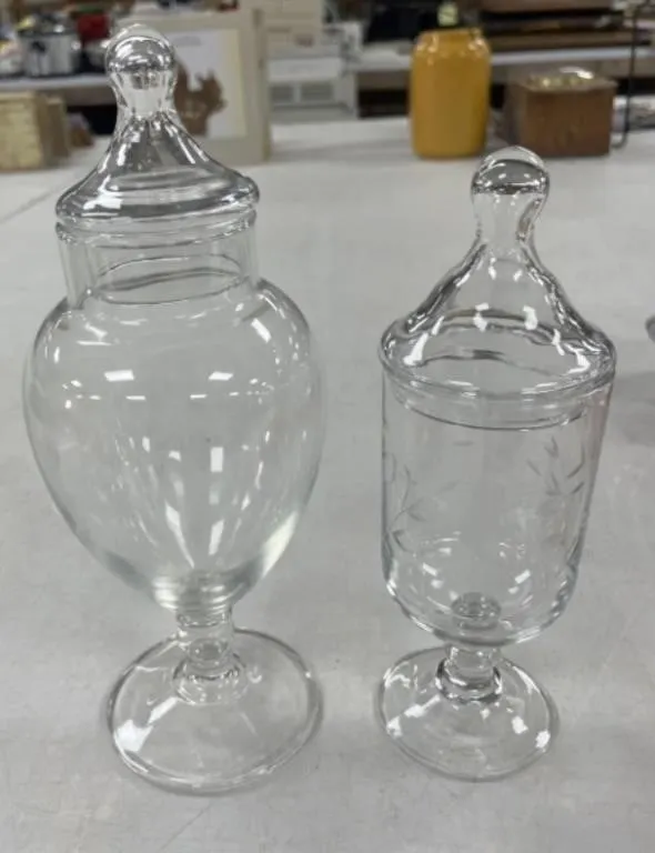 2 - Nice Apothecary Jars