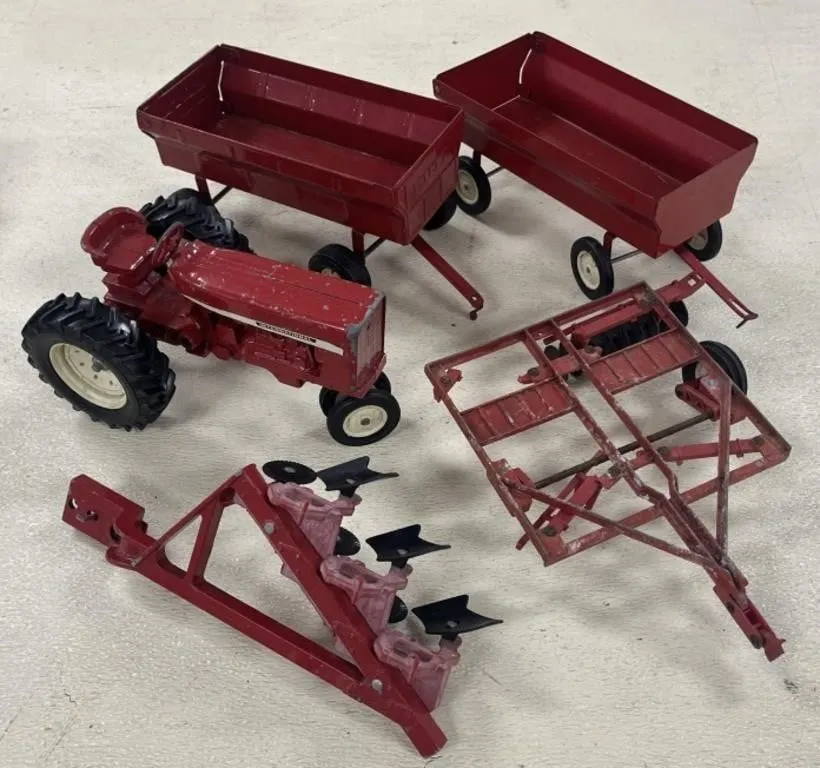 Toy Tractor & Implements
