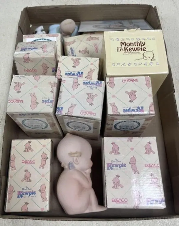 Enesco Kewpie Ceramic Babies