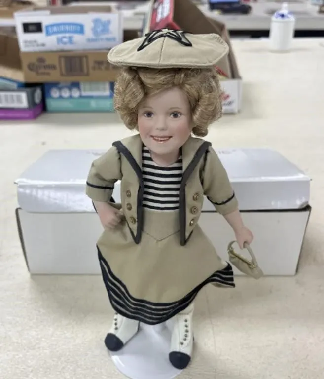 Shirley Temple Porcelain Doll