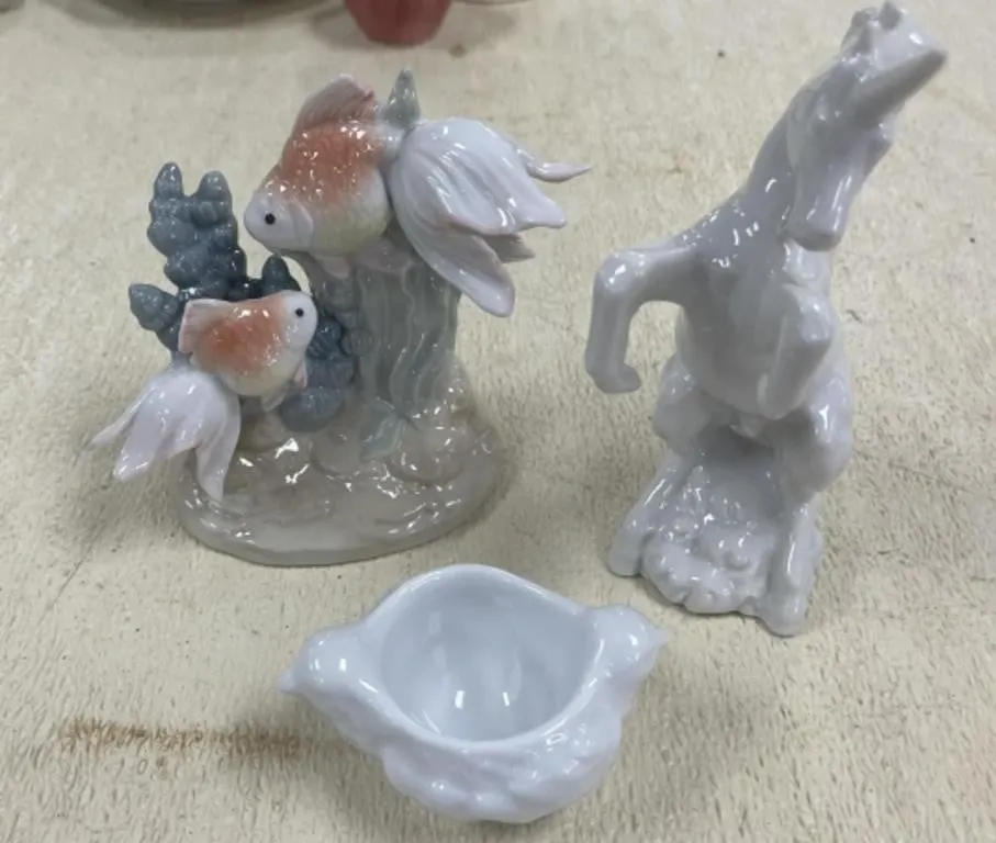 3 - Nice Glass Figurines