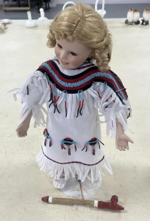 Shirley Temple Porcelain Doll