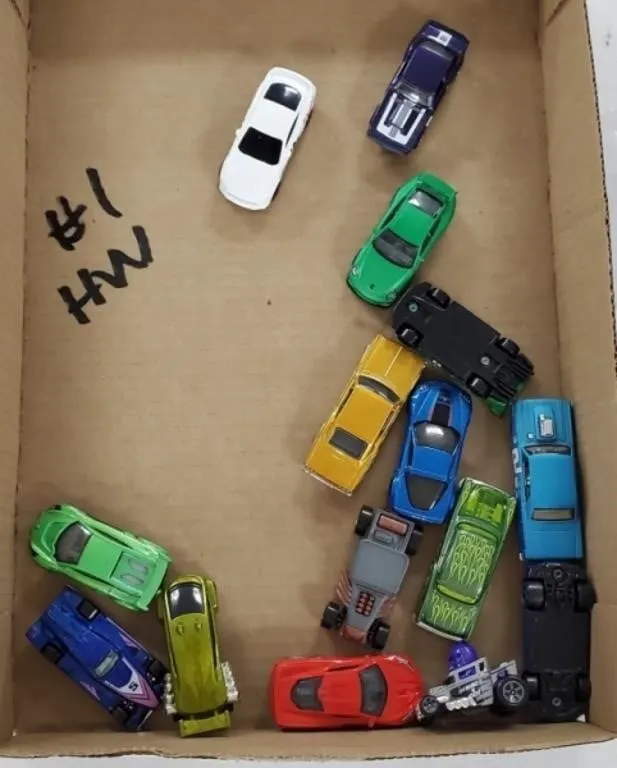 15 - No. 1 Hot Wheels Diecast Cars