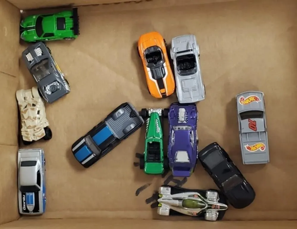 12 - No. 1 Hot Wheels Diecast Cars