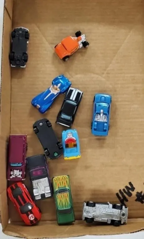 12 - No. 1 Hot Wheels Diecast Cars