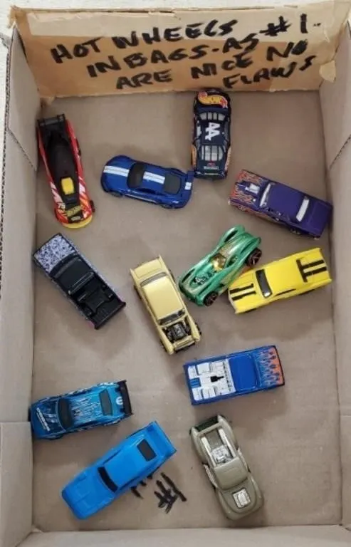12 - No. 1 Hot Wheels Diecast Cars