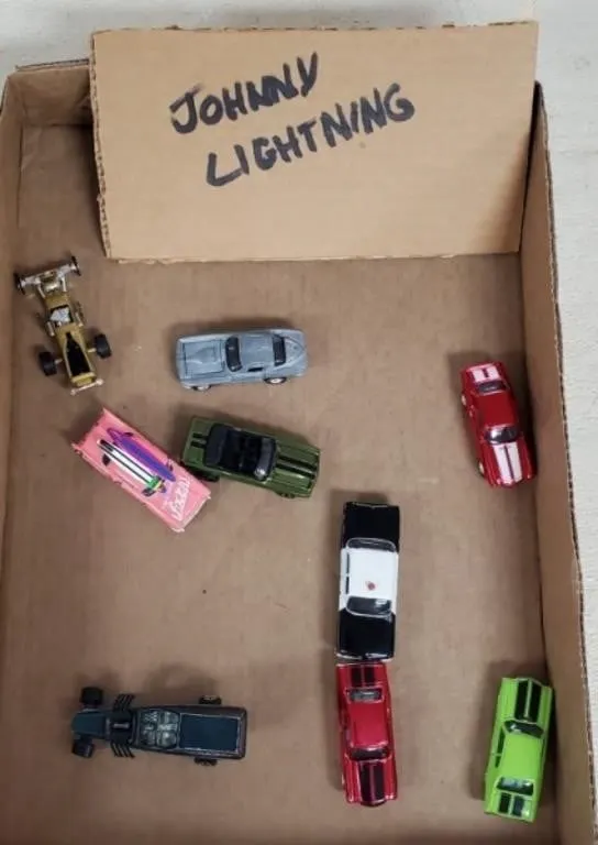 9 - Johnny Lightning Diecast Cars
