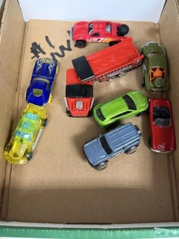 8 - No. 1 Hot Wheels Diecast Cars